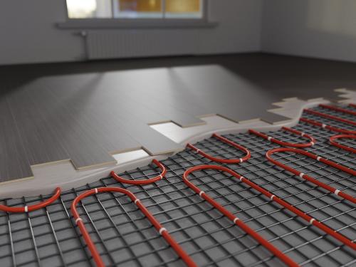 in floor heating