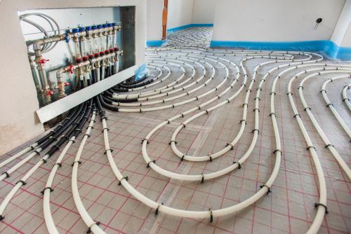 in floor heat
